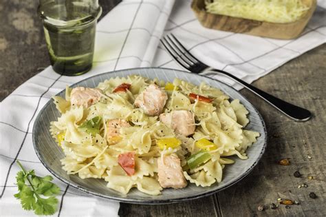 One pot pasta au saumon et trois poivrons Cookeo | Recette | Cookeo ...