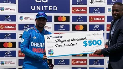 IND vs WI Man Of The Match Today: Who Won MOTM Award In India vs West ...