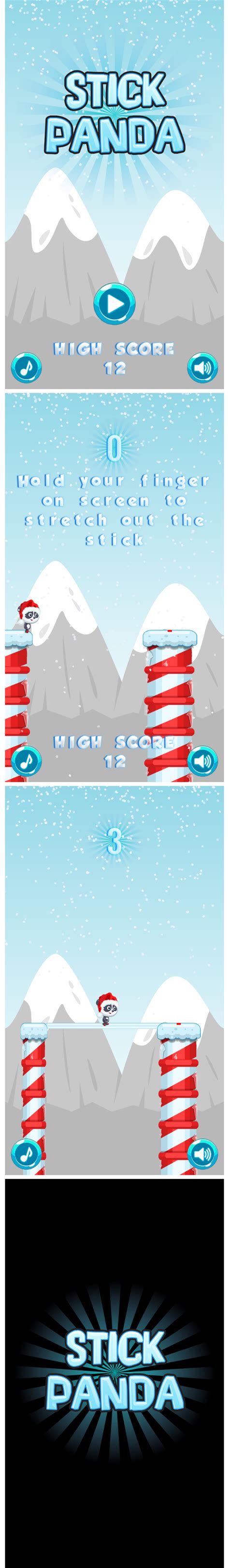 Stick Panda - HTML5 Game Android + AdMob (Capx) by GamesMasters ...