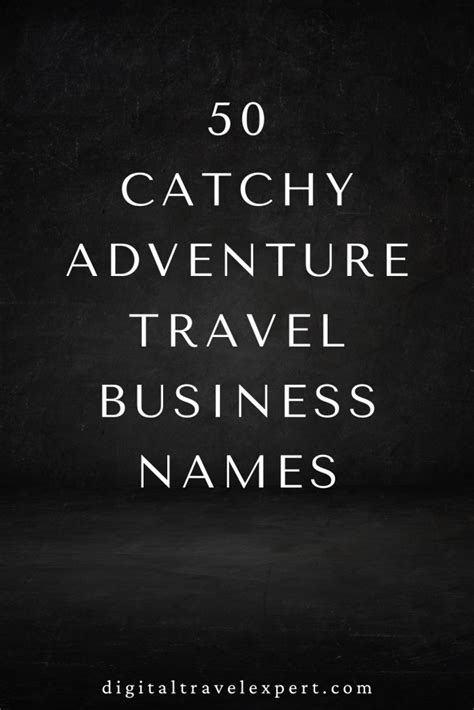 500 Creative Travel Business Names For 10 Cool Travel Niches