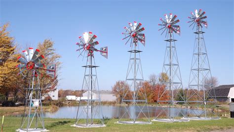 Joe Mescan Windmill LLC - 23ft (double Bellow) Windmill Pond Aerator ...