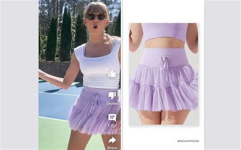 Am I Dreaming?! Taylor Swift is Wearing the POPFLEX Pirouette Skort ...