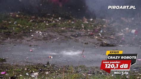 XP1011 Crazy Robots - Test petard z użyciem decybelomierza/ Polenböller ...