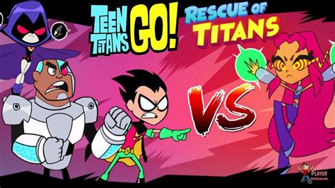 Unlocked Starfire | Teen Titans Go! Game Rescue Of Titans (Cartoon ...