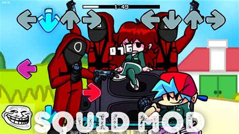 FNF - Squid Game Mod | Friday Night Funkin' | Squid game - YouTube