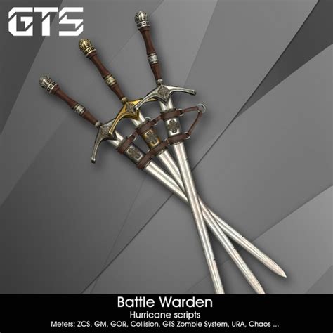 Second Life Marketplace - [GTS] Battle Warden Sword