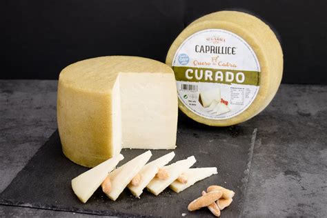 Queso curado de cabra Caprillice - Lácteos Segarra