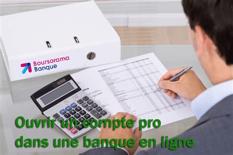 Banque avec compte pro en ligne (ou non) et gratuit
