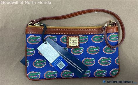 Dooney & Bourke Women's Blue Florida Gator Handbag Pre-owned ...