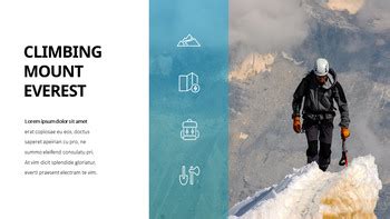 Climbing PowerPoint Slides