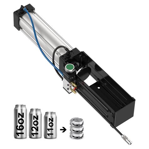 Pneumatic Can Crusher, Heavy-Duty Smasher for Aluminum Seltzer, Soda ...