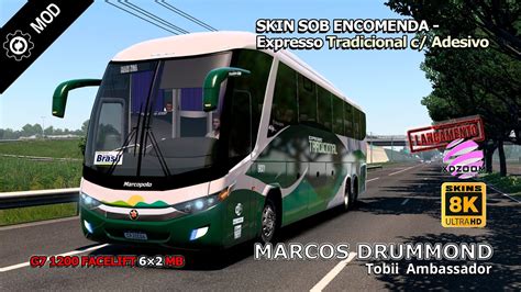 SKIN SOB ENCOMENDA - XDZOOM SKINS - Expresso Tradicional - PARADISO G7 ...