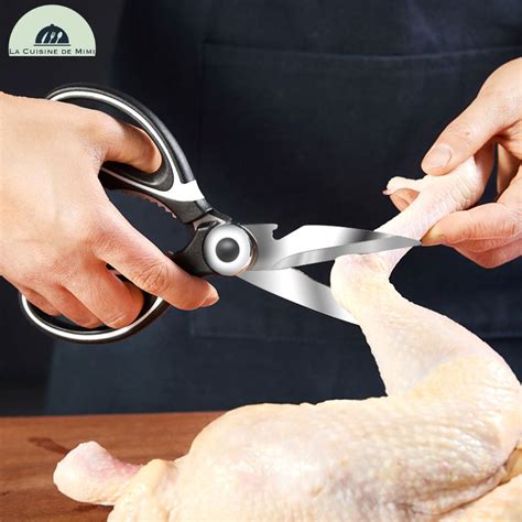 KITCHEN SCISSORS ™⎮CISEAUX DE CUISINE INOX MULTIFONCTION – La Cuisine ...