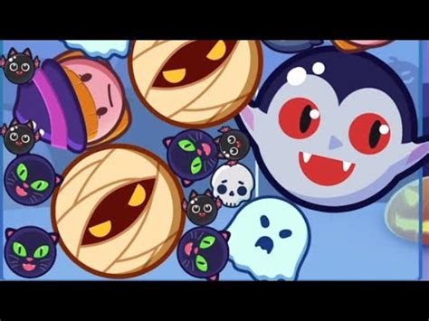Merge Halloween Candy 🎃 ( Watermelon Game ) Satisfying gameplay puzzle ...