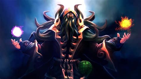Invoker Dota 2 Art Full Hd 2k Wallpaper