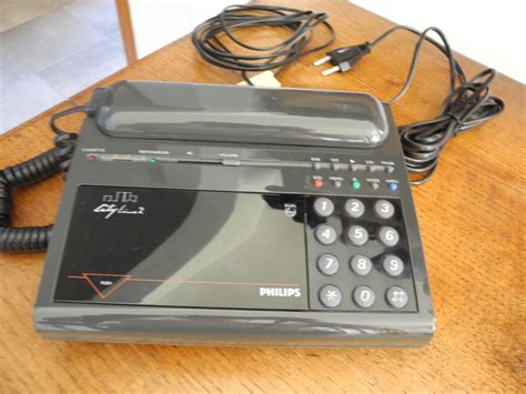 Téléphone Répondeur-enregistreur Phillips VINTAGE – Luckyfind