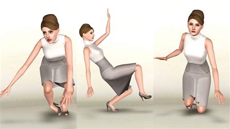 Mod The Sims - Stagger - Poses for Runway Mayhem