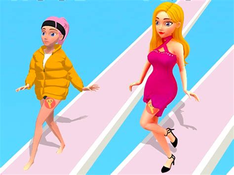 Catwalk Battle Games for girls - Play online at simple.game