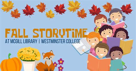 Fall storytime for kids at McGill Library | Our Campus | wcn247.com