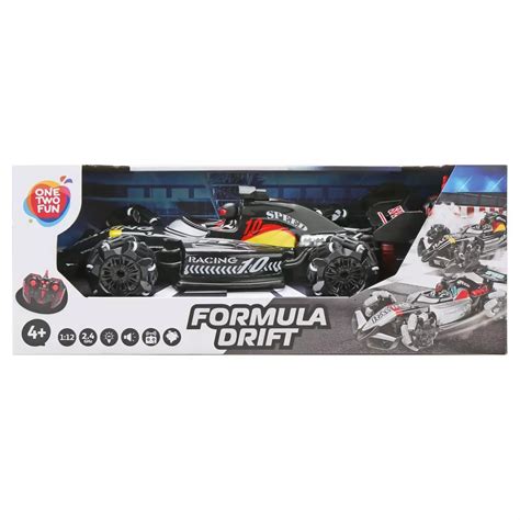 ONE TWO FUN Voiture RC Formula Drift échelle 1/12ème pas cher - Auchan.fr