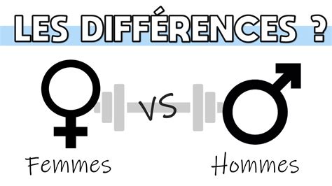 HOMMES vs FEMMES | LES DIFFÉRENCES À L'ENTRAÎNEMENT