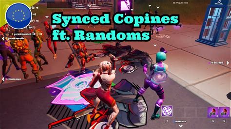 *Syncing Compilation* Copines 💑 Emote in Party Royale Fortnite - YouTube