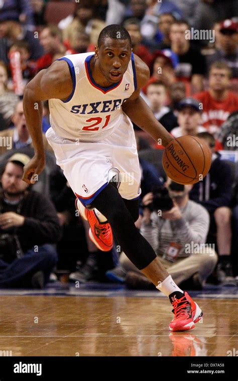 Philadelphia 76ers thaddeus young hi-res stock photography and images ...