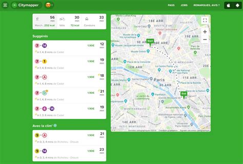 Canicule : Citymapper vous permet de trier les transports en commun en ...
