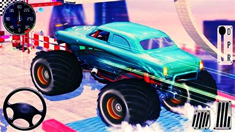 Extreme Monster Truck Stunt:US Monster Racing 2020 - Android Gameplay ...