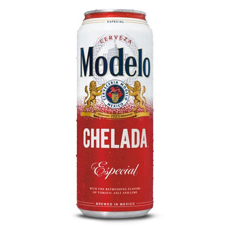 Modelo Chelada Especial Beer - 24 fl oz Can | Modelo beer, Michelada, Beer