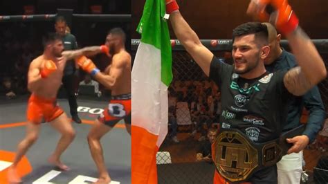 Un combattant roumain place un énorme KO et devient champion