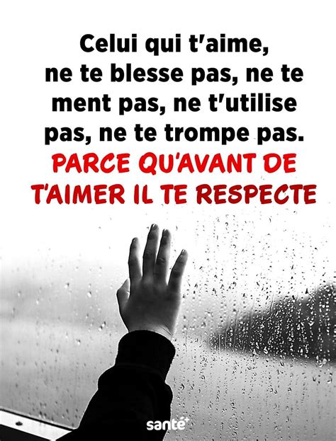 Celui qui t aime, ne te blesse pas, ne t... | Santé+