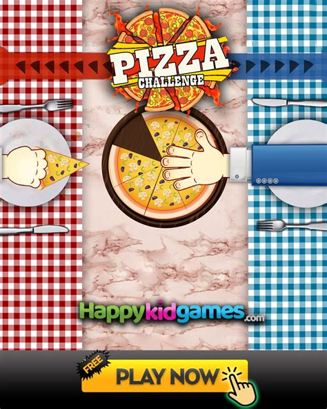 Pizza Challenge Game for Two