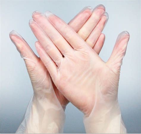 Waterproof Disposable Vinyl/PVC/Transparent Gloves for Cleaning Food ...