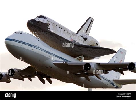 Space Shuttle Landing On Carrier