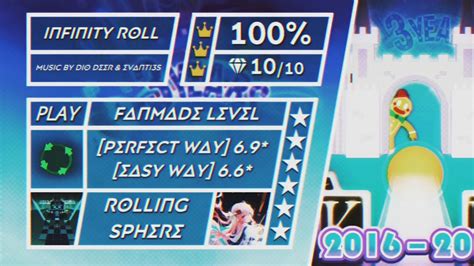 「Reversed / Rolling Sphere」Infinity Roll (★★★★★★) | Rolling Sky Edit ...