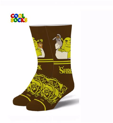 Shrek the Ogre and Donkey Athletic Crew Socks - CycleServe Store