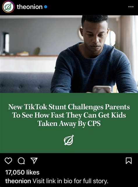 The Onion wrote an article on the only tik tok challenge Jenelle ...