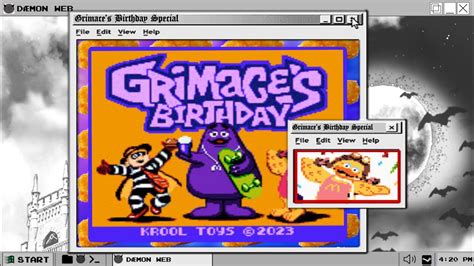 ALL CAKES and ALL SHAKES | Grimace's Birthday - YouTube