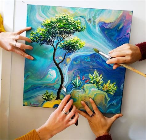 Challenge artistique | Magali Blandin Artiste Peintre et Muraliste