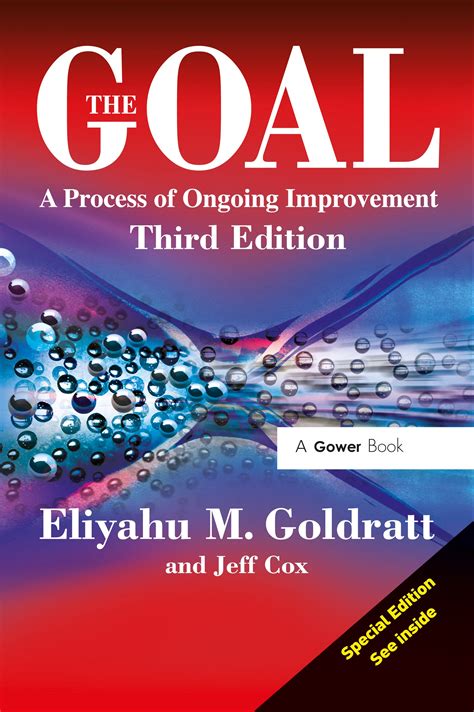 The Goal: A Process of Ongoing Improvement, 3rd Edition (Paperback ...