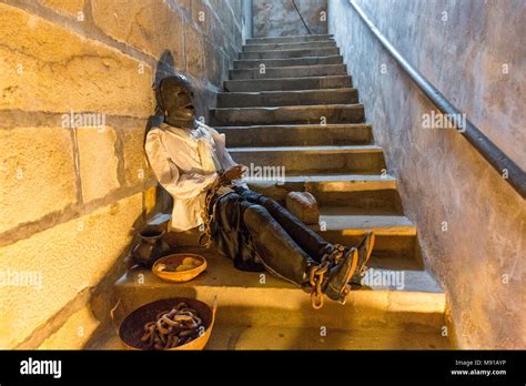 Vaux-le-vicomte castle. The Iron Mask prisoner. France Stock Photo - Alamy