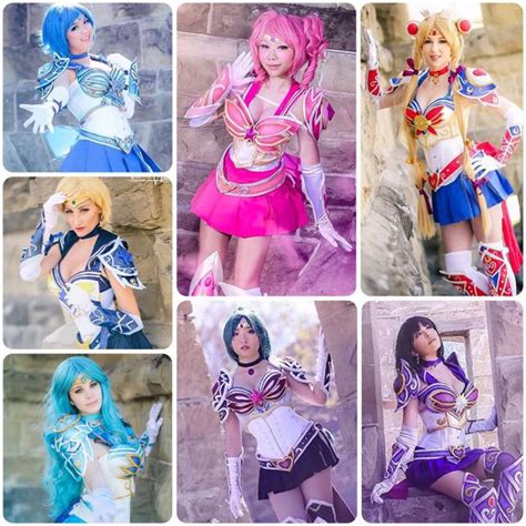 Battle Armor Sailor Scouts from Sailor Moon Cosplay