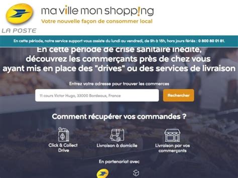La Poste met à disposition gratuitement la plateforme « Ma Ville Mon ...
