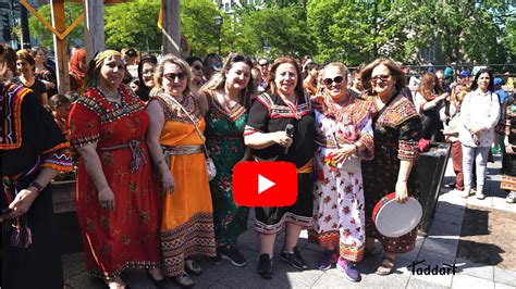 Journée de la robe kabyle à Montréal - Reportage 1 - Taddart tv