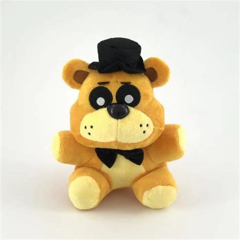 Jouets Freddy Fazbear 18 cm, Plushies de Jeux,# golden bear, poupée en ...