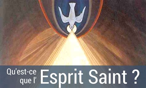 L'Esprit Saint en questions - Église catholique en France
