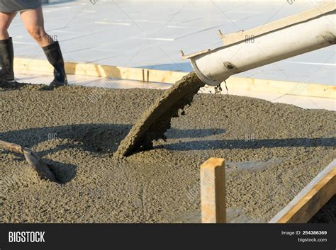 Pouring Concrete Image & Photo (Free Trial) | Bigstock