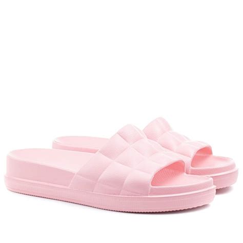 Chinelo Slide Moleca Nuvem Coral