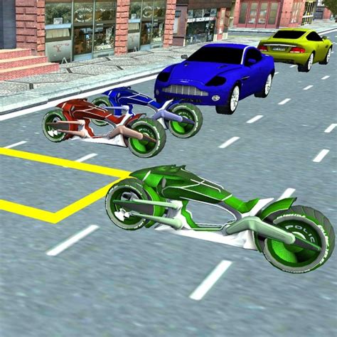 Futuristic Bike Racing Real 3D Parking Simulator by Vector Labs Limited